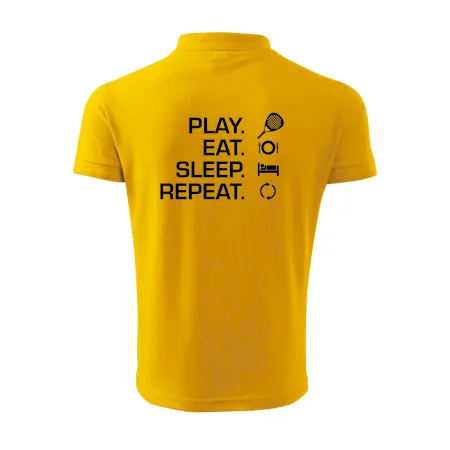 Play eat sleep repeat padel