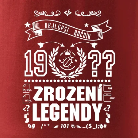 Zrození legendy - pro programátora