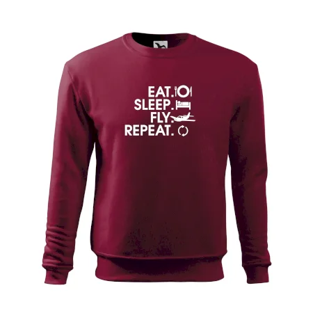 Eat sleep fly repeat