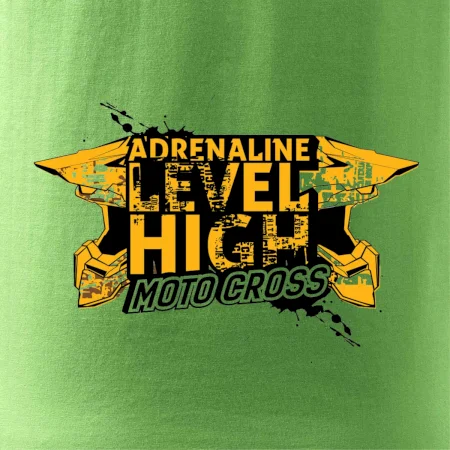 Motocross adrenaline level high