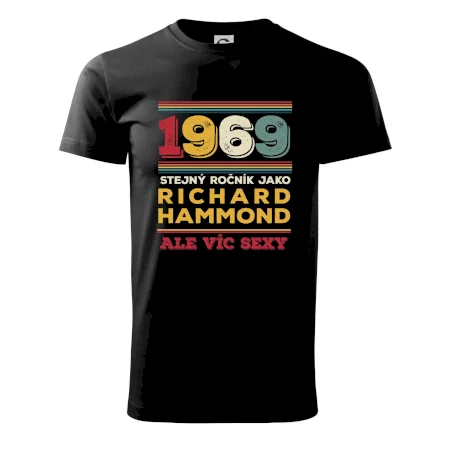 1969 stejný ročník jako Richard Hammond