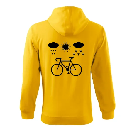 Cyklista za každého počasí