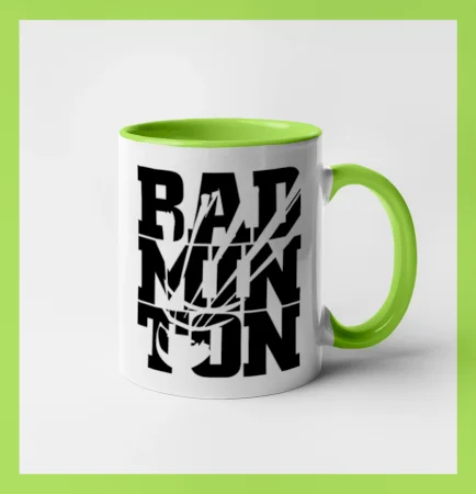 Badminton nápis