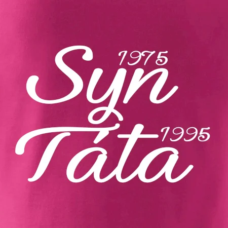 Syn, táta - vaše ročníky