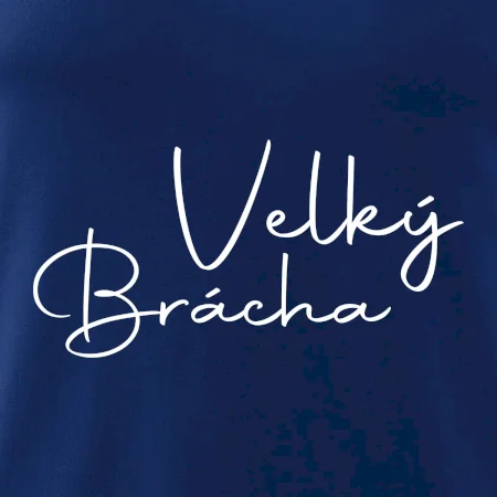 Velký brácha - nápis na zádech