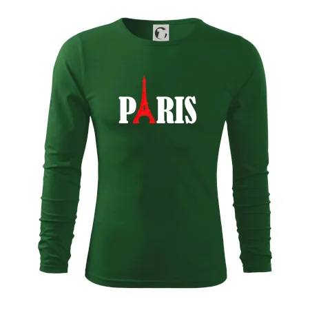 Paris nápis Eiffelova věž