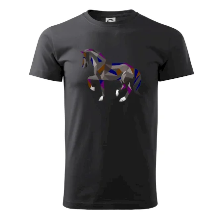 Kůň geometrie barevný