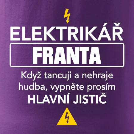 Jméno - Elektrikář - hlavní jistič