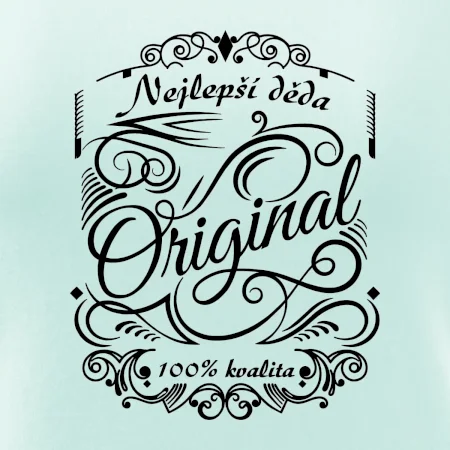 Vintage nejlepší deda 100% kvalita