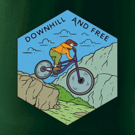 Downhill and free kluk