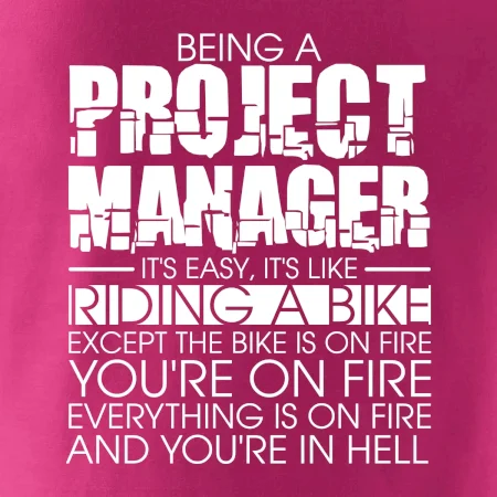 Being A Project Manager - bike