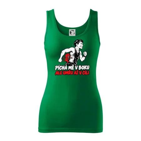 Běžec píchá mě v boku