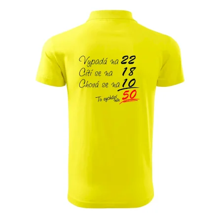 Vypadá, cítí se, chová se - 50 let