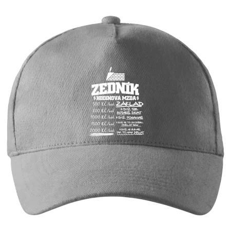 Hodinová mzda zedník