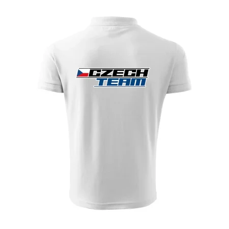 Czech team s vlajkou - Mistrovství světa v ledním hokeji 2026