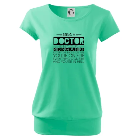 Being a doctor - bike