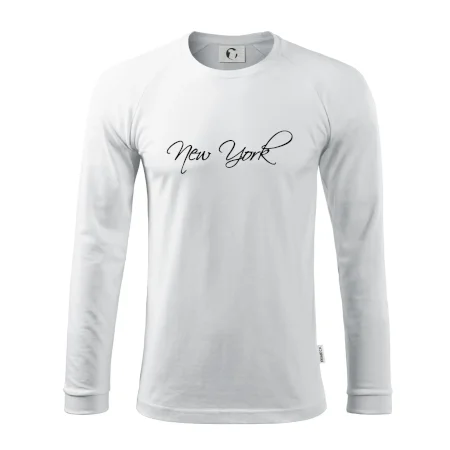 New York nápis psacím