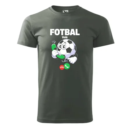 Karikatura fotbal volá