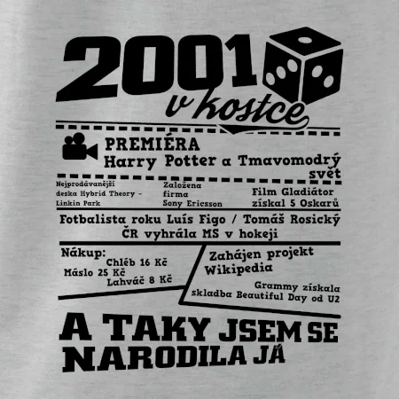 2001 v kostce