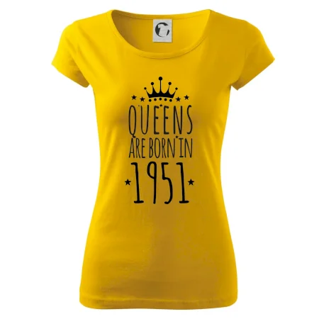 Queens are born in 1951