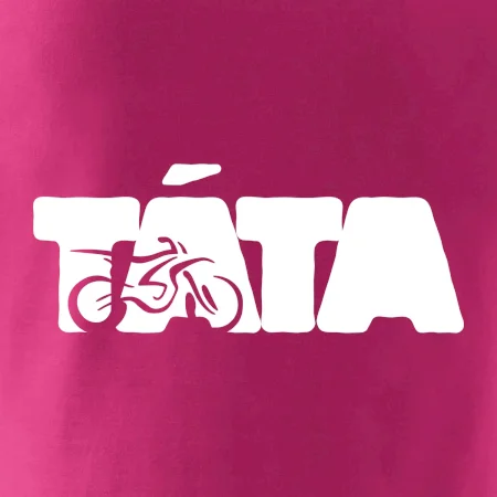 Táta nápis - motorka enduro