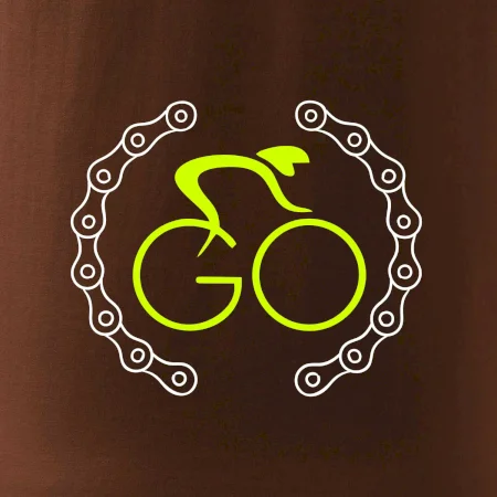 GO cyklista (fluo potisk)