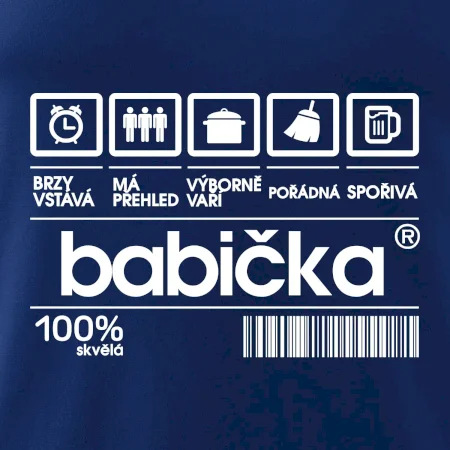 Čárový kód babička