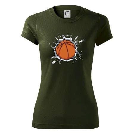 Basketbal míč v triku