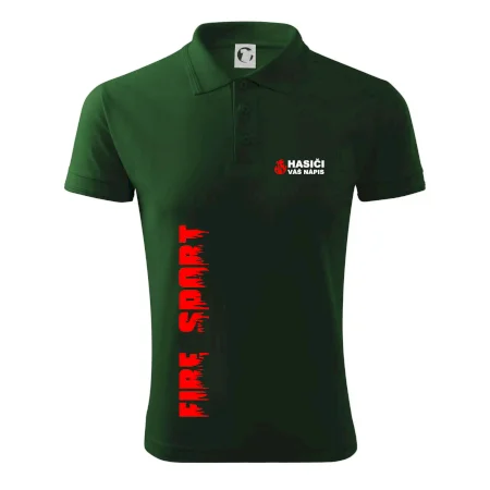 Hasiči (oheň,  Firesport, název sboru - vlastní nápis)