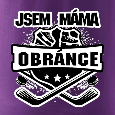 Hokejový erb - Máma obránce