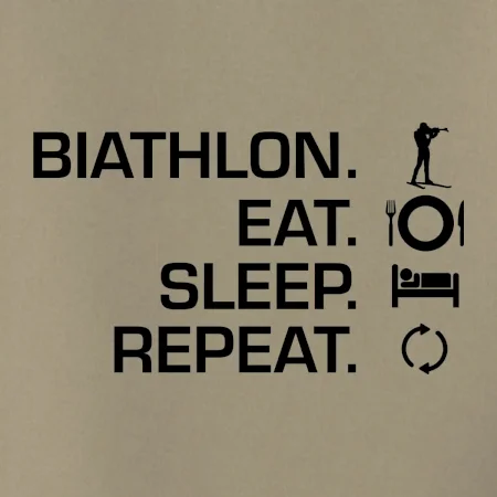 Biathlon Eat Sleep Repeat