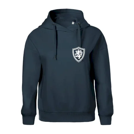 Český lev erb na prsu a na zádech