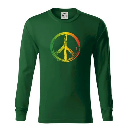 Peace symbol paint