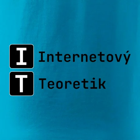 IT Nápis Internetový Teoretik