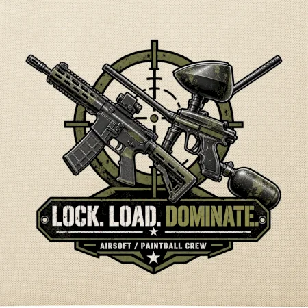 Taktická výzva lock load dominate airsoft