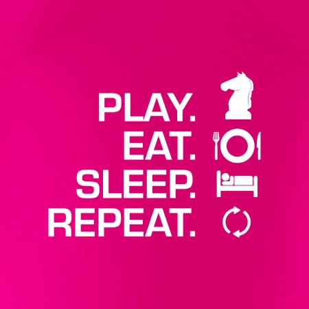 Eat sleep play - šachy