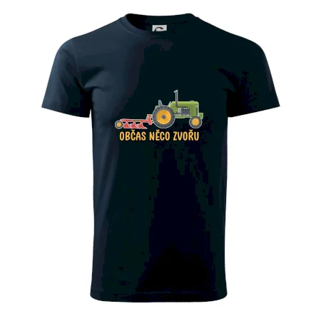 Traktor občas něco zvoře
