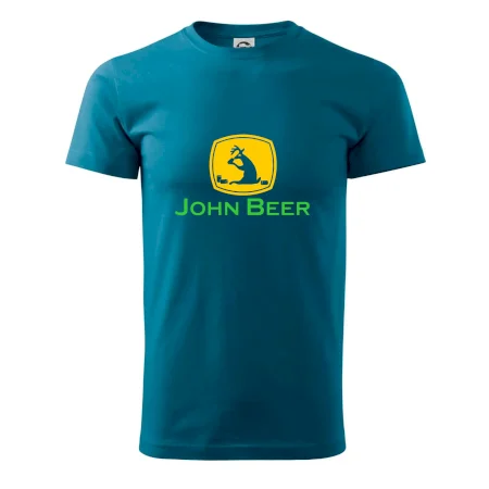 John Beer jelen s pivem