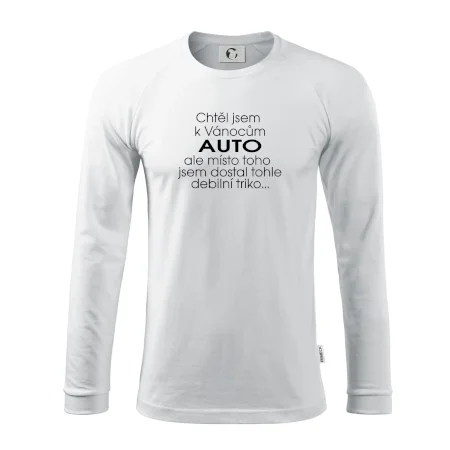 Chtěl jsem k Vánocům auto