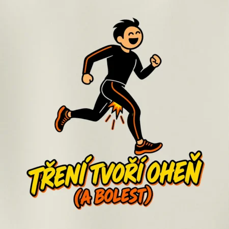 Běžecké tření tvoří oheň