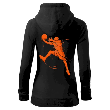 Basketball player splash