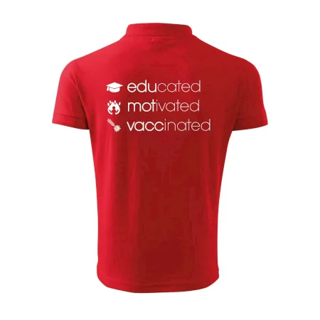 Educated motivated vaccinated