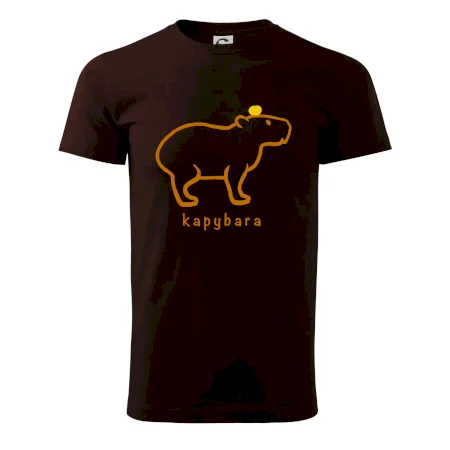 Kapybara hnědý obrys (Moňas)