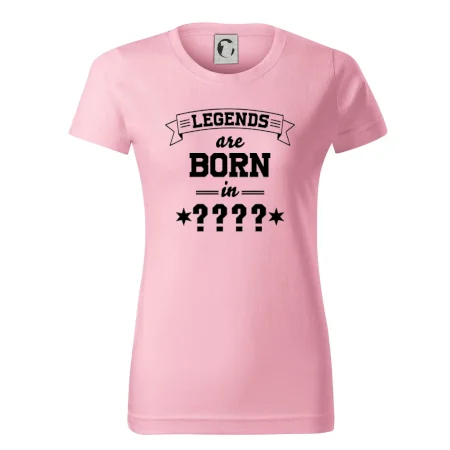 Legends are born in vlastní ročník