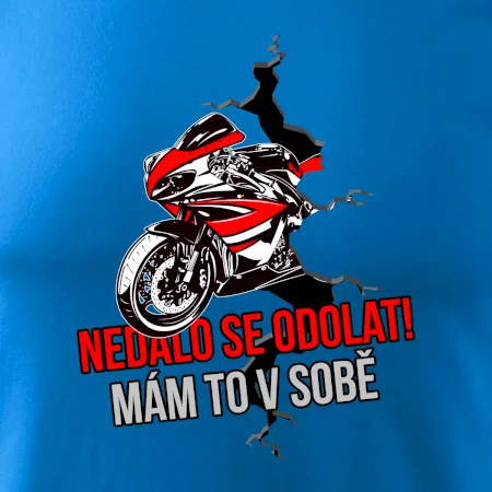 Nedalo se odolat, mám to v sobě silniční motorka