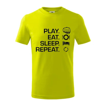 MMA eat sleep repeat