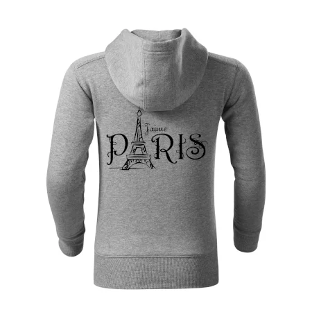 Paris nápis Eiffelovka rovný