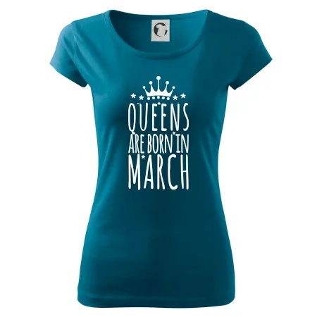 Queens are born in March