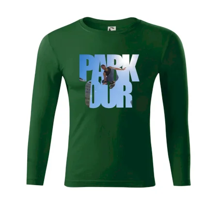 Parkour nápis nebe