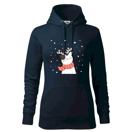 Kočka se sobími rohy